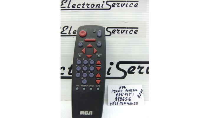 RCA CRK91T1 used remote control .